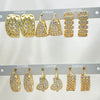 Kit Surtido de 28 Argollas Huggies Grandes de Oro Laminado al por mayor — SKU 152738