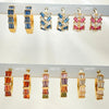 Kit Surtido de 28 Argollas Huggies Baguette de Colores de Oro Laminado al por mayor — SKU 152745