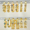 Kit Surtido de 25 Medias Argollas de Oro Laminado al por mayor — SKU 152812