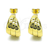 Argolla Pequeña 02.213.0498.20 Oro Laminado, Pulido, Tono Dorado