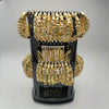 Kit Surtido de 64 Pulseras Ajustables con Dijes de Oro Laminado con Exhibidor Giratorio al por mayor — SKU 153293