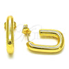 Argolla Pequeña 02.385.0015.15 Oro Laminado, Pulido, Tono Dorado