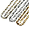 Collar y Pulsera 06.116.0025.2.22 Acero Inoxidable, Pulido, Tono Dorado
