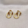 Arete Colgante 02.163.0216 Oro Laminado, Mate, Tono Dorado