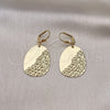 Arete Colgante 02.414.0009 Oro Laminado, Pulido, Tono Dorado