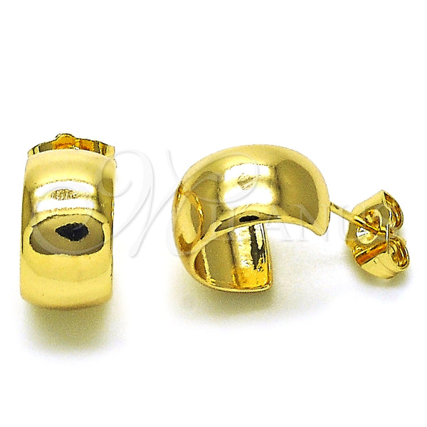 Argola de Niño 02.195.0230.15 Oro Laminado, Pulido, Tono Dorado