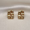 Arete Dormilona 02.163.0230 Oro Laminado, Pulido, Tono Dorado