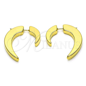 Arete Dormilona 02.195.0233 Oro Laminado, Pulido, Tono Dorado
