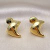 Arete Dormilona 02.368.0084 Oro Laminado, Pulido, Tono Dorado
