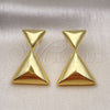 Arete Colgante 02.368.0087 Oro Laminado, Pulido, Tono Dorado