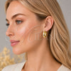 Argolla Mediana 02.163.0280.27 Oro Laminado, Diseño de Hueco, Pulido, Tono Dorado
