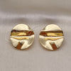Arete Dormilona 02.156.0667 Oro Laminado, Pulido, Tono Dorado