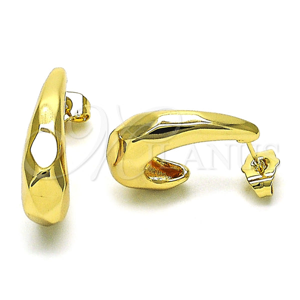 Arete Dormilona 02.156.0669 Oro Laminado, Pulido, Tono Dorado