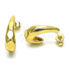 Arete Dormilona 02.156.0669 Oro Laminado, Pulido, Tono Dorado