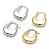 Argolla Pequeña 02.163.0287.20 Oro Laminado, Pulido, Tono Dorado