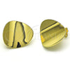 Arete Dormilona 02.385.0022 Oro Laminado, Pulido, Tono Dorado