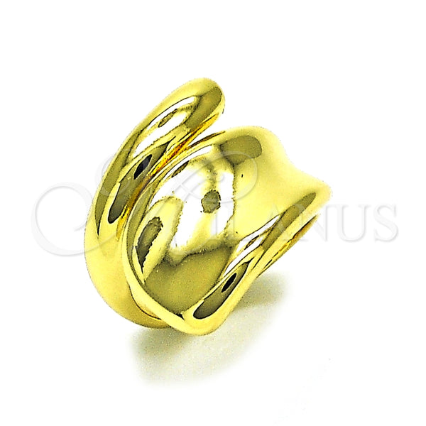 Anillo Elegante 01.341.0118 Oro Laminado, Pulido, Tono Dorado (One size fits all)