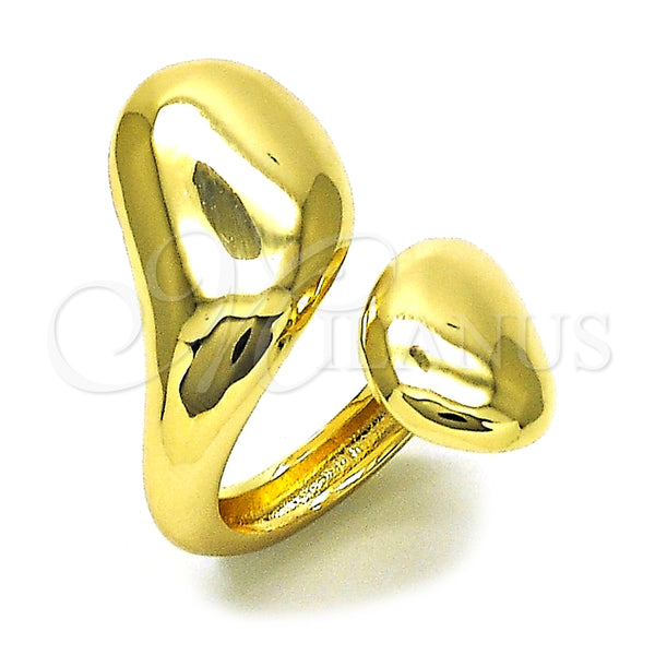 Anillo Elegante 01.213.0044 Oro Laminado, Pulido, Tono Dorado (One size fits all)