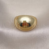 Anillo Elegante 01.213.0048 Oro Laminado, Diseño de Bola, Pulido, Tono Dorado (One size fits all)