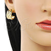 Argolla Pequeña 02.213.0594.18 Oro Laminado, Pulido, Tono Dorado