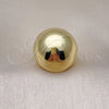 Anillo Elegante 01.341.0126 Oro Laminado, Diseño de Bola, Pulido, Tono Dorado (One size fits all)