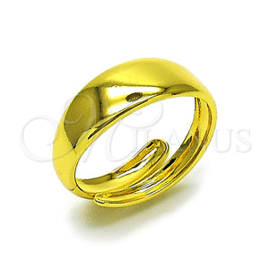 Anillo Elegante 01.368.0022 Oro Laminado, Pulido, Tono Dorado (One size fits all)