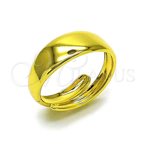 Anillo Elegante 01.368.0022 Oro Laminado, Pulido, Tono Dorado (One size fits all)