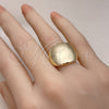 Anillo Elegante 01.213.0051 Oro Laminado, Pulido, Tono Dorado (One size fits all)