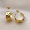 Argolla Pequeña 02.368.0104.20 Oro Laminado, Pulido, Tono Dorado