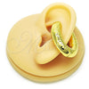 Earcuff 02.368.0105.25 Oro Laminado, Diseño de Hueco, Pulido, Tono Dorado