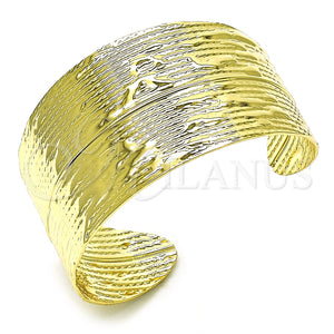 Aro Individual 07.213.0007 Oro Laminado, Diseño de Oja, Pulido, Tono Dorado (35 MM Thickness, One size fits all)