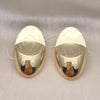 Arete Dormilona 02.385.0032 Oro Laminado, Pulido, Tono Dorado