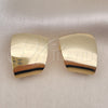 Arete Dormilona 02.385.0041 Oro Laminado, Pulido, Tono Dorado