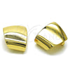 Arete Dormilona 02.385.0041 Oro Laminado, Pulido, Tono Dorado