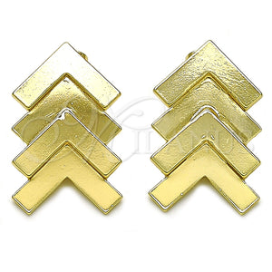 Arete Dormilona 02.385.0044 Oro Laminado, Pulido, Tono Dorado