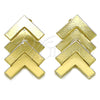 Arete Dormilona 02.385.0044 Oro Laminado, Pulido, Tono Dorado