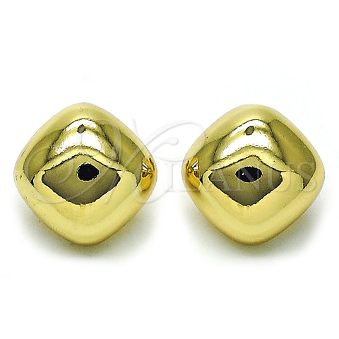 Arete Dormilona 02.385.0047 Oro Laminado, Pulido, Tono Dorado