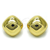 Arete Dormilona 02.385.0047 Oro Laminado, Pulido, Tono Dorado