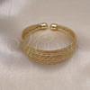 Aro Individual 07.284.0001 Oro Laminado, Pulido, Tono Dorado (18 MM Thickness, One size fits all)