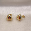 Arete Dormilona 02.342.0330 Oro Laminado, Pulido, Tono Dorado