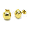 Arete Dormilona 02.342.0331 Oro Laminado, Pulido, Tono Dorado