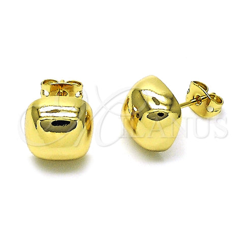 Arete Dormilona 02.342.0331 Oro Laminado, Pulido, Tono Dorado