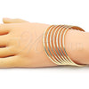 Aro Semanario 07.298.0001.05 Oro Laminado, Pulido, Tono Dorado (Grosor 03 MM, Talla 5 (2,50 de Diámetro))
