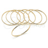 Aro Semanario 07.298.0001.05 Oro Laminado, Pulido, Tono Dorado (Grosor 03 MM, Talla 5 (2,50 de Diámetro))