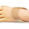 Aro Semanario 07.298.0001.06 Oro Laminado, Pulido, Tono Dorado (Grosor 03 MM, Talla 6 (2,75 de Diámetro))