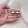 Arete Dormilona 02.195.0282 Oro Laminado, Pulido, Tono Dorado