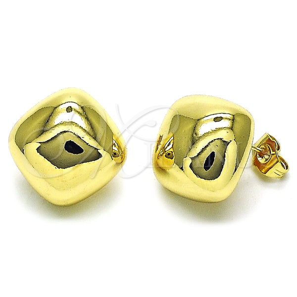 Arete Dormilona 02.195.0282 Oro Laminado, Pulido, Tono Dorado
