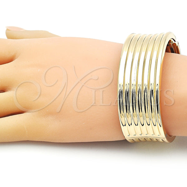 Aro Individual 07.307.0018.04 Oro Laminado, Pulido, Tono Dorado (25 MM Thickness, Size 4 (2.25 Diameter))