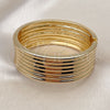 Aro Individual 07.307.0018.04 Oro Laminado, Pulido, Tono Dorado (25 MM Thickness, Size 4 (2.25 Diameter))