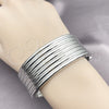 Aro Individual 07.307.0018.1.04 Oro Laminado Blanco, Pulido, Rodinado (Grosor 25 MM, Talla 4 (2,25 de Diámetro))